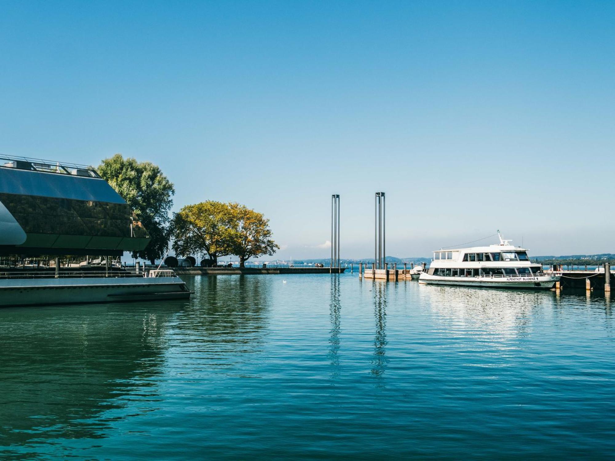 Seeblick Bregenz - Mit Parkgarage Dış mekan fotoğraf