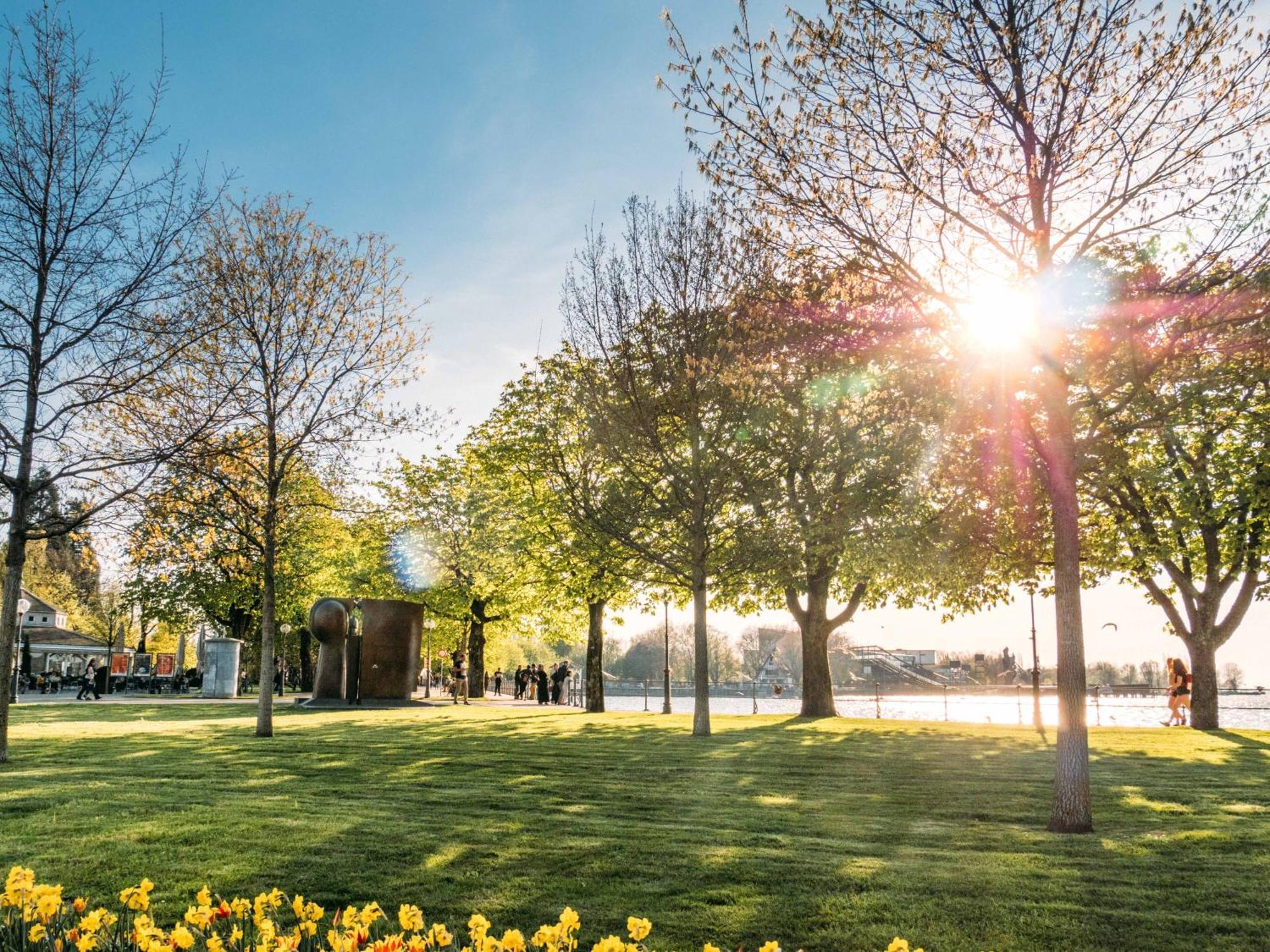 Seeblick Bregenz - Mit Parkgarage Dış mekan fotoğraf